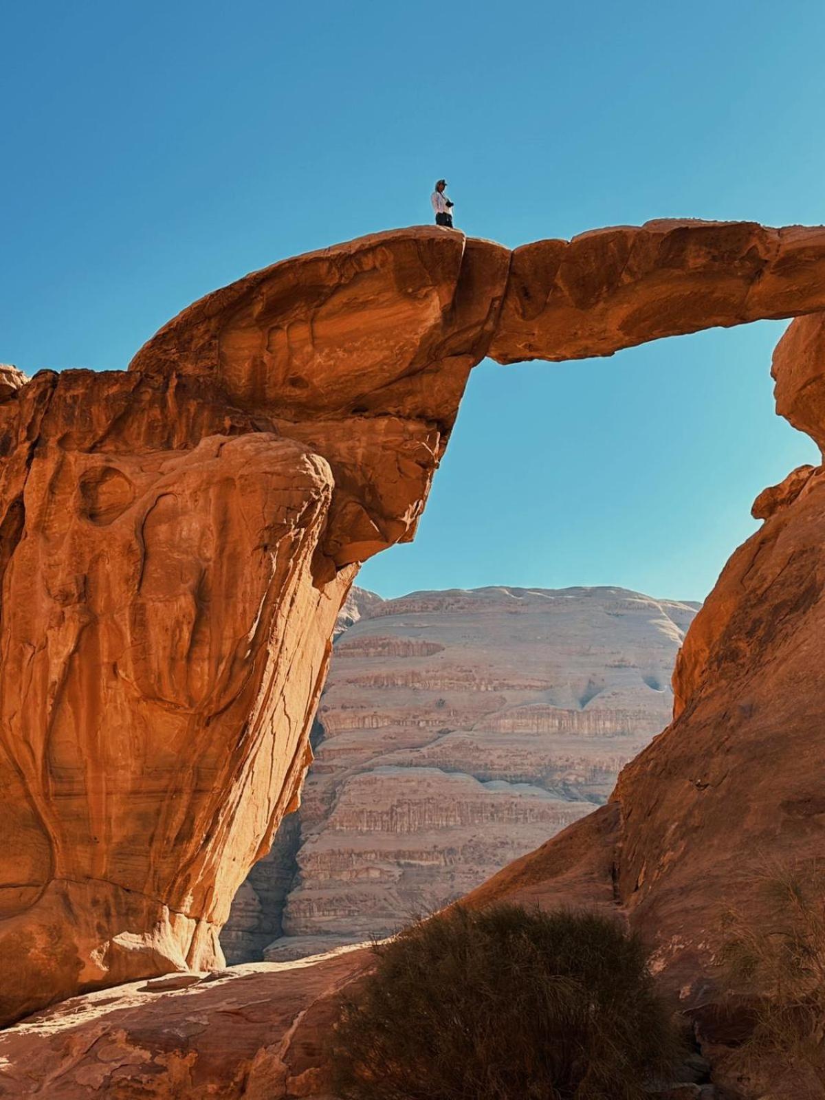 Climbers House In Wadi Rum Eksteriør bilde
