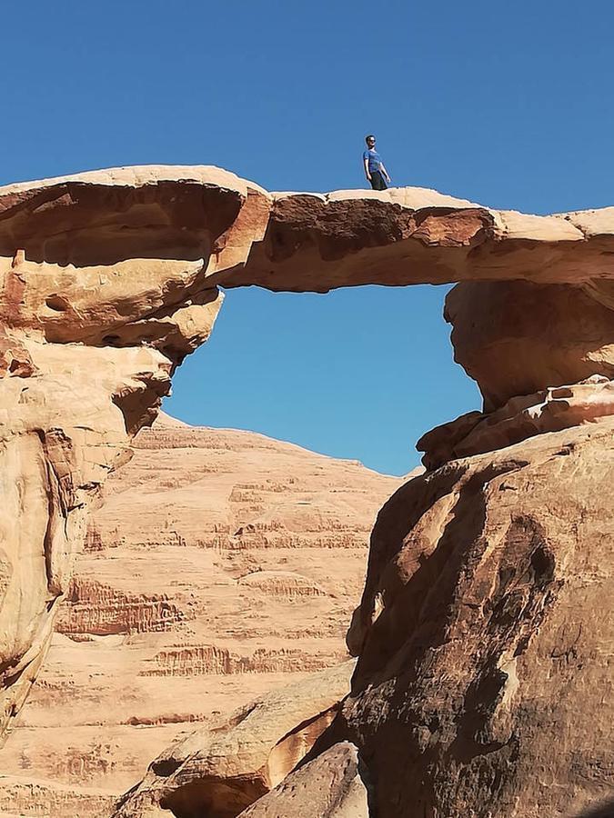 Climbers House In Wadi Rum Eksteriør bilde