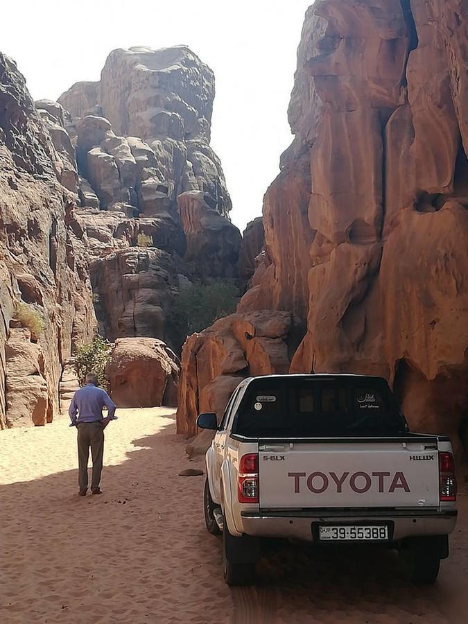 Climbers House In Wadi Rum Eksteriør bilde