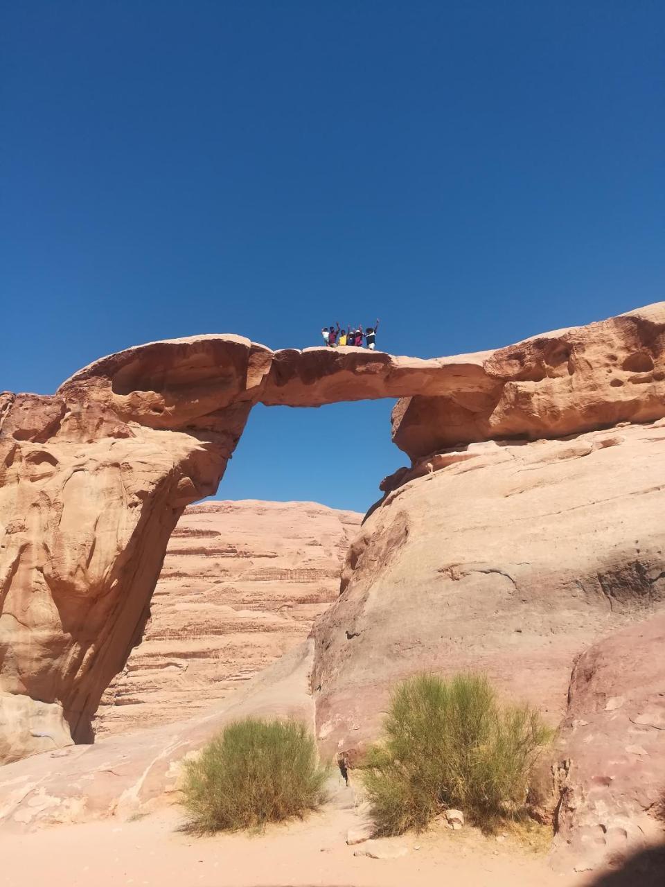 Climbers House In Wadi Rum Eksteriør bilde